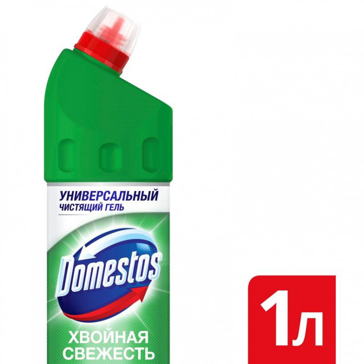 Ср-во для сантехники Доместос 1л Хвойная свежесть (12) в Крыму