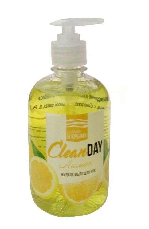 Мыло жидкое "CleanDay" Лимон 460мл в Крыму