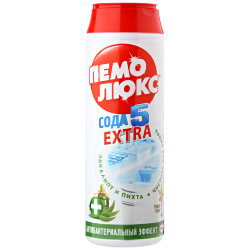 Чистящий порошок Пемолюкс Сода-5 Антибактериальный 480 грамм 