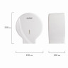 Диспенсер для туалетной бумаги LAIMA PROFESSIONAL ORIGINAL (Система T2), малый, белый, ABS-пластик в Крыму