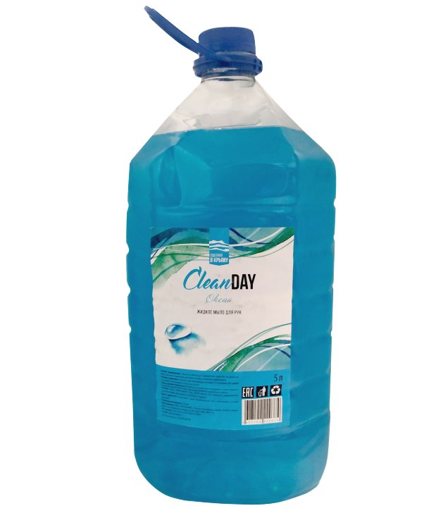 Жидкое мыло "CleanDay" аква 5л  в Крыму