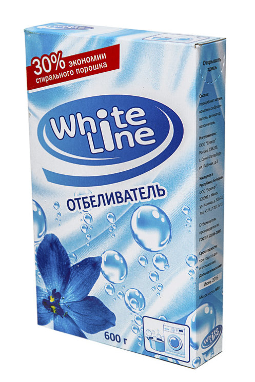 Отбеливатель 600 г. White Line 12 шт/пак в Крыму