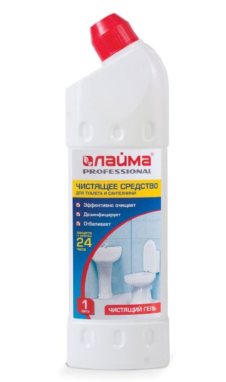 Средство для уборки туалета 1л ЛАЙМА гель в Крыму