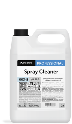 Средство-очиститель универсальный для твердых поверхностей Pro-Brite Spray Cleaner 5л в Крыму