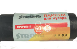 Мусорные  пакеты STRONG 60л