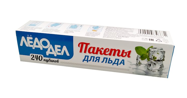 Пакетики для льда 240шт/упак в Крыму