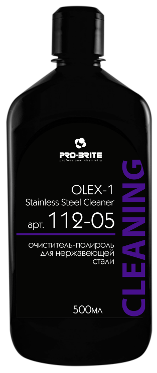 Средство очиститель-полироль для нержавеющей стали Pro-Brite OLEX-1 Stainless Steel Cleaner 500мл в Крыму