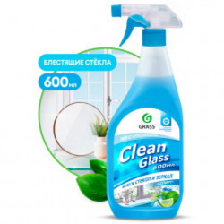 Cредство для стекол и зеркал GRASS Clean Glass блеск "Голубая лагуна" 600мл 125247 (8)