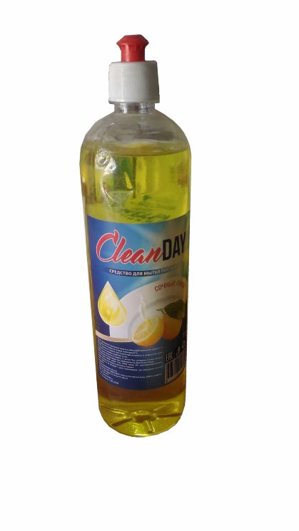 Средство для посуды 1 л Clean Day лимон (12) в Крыму