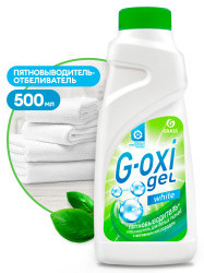 Пятновыводитель-отбеливатель для белого GRASS "G-Oxi gel"  500мл 125408 (6)