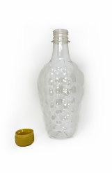 Бутылка ПЭТ 0,5 л Гроздь прозрачная