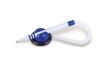 Ручка шариковая настольная BRAUBERG Стенд-Пен, пружинка, корпус белый/синий, 0,5мм, синяя в Крыму
